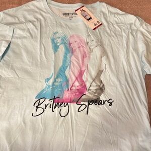Britney Spears Women's Short Sleeve Tee - White